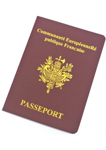 Fransa Kuzey Kore Pasaport Defteri Taklit Seyahat Günlüğü Dergi Öğrenci Hediye (Yurt Dışından)