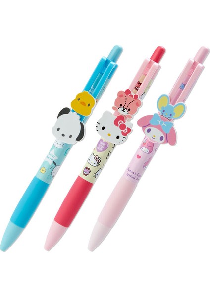 Aa Japonya Sanrio Hello Kitty My Melody Pochacco Maskot Tükenmez Kalem -Mini Yüz (Yurt Dışından) fiyatları