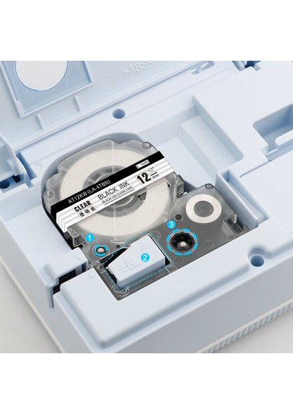 18 mm Tarzı Sarı Üzerine Siyah Epson Labelworks LW400 LW300 Etiket Şeridi SS12KW mm 8m Uyumlu (Yurt Dışından) fırsatları