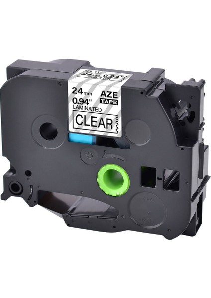 Brother P-Touch Pt TZ151 Tze Yazıcı Için Siyah Baskılı Şeffaf Etiket Şeridi (Yurt Dışından)