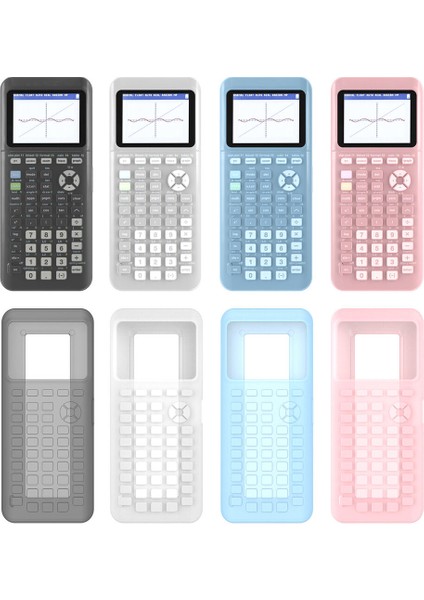 Şeffaf Pembe Texas Instruments Tı-84 Plus Ce Hesap Makinesi Kılıfı Silikon Tam Kapak Kabuk (Yurt Dışından) fiyatları