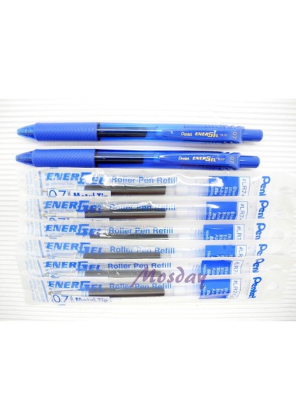 Pentel BL107 Energel Ince Uçlu Tükenmez Kalem + 6 Yedek, Pink (Yurt Dışından) modelleri