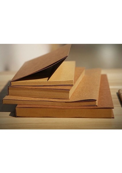 Yeni 32K Vintage Kahverengi Kapak Boş Kraft Kağıt Defter Günlük Not Defteri Kitap (Yurt Dışından)