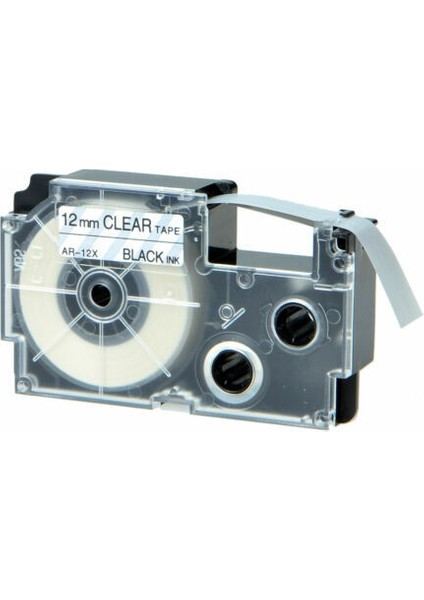 Açıkta 12MM Siyah Casio Beyaz Net Sarı Kırmızı Etiket Bantı Için Ez Yazıcı Için Uyumlu mm (Yurt Dışından)