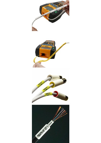 Beyaz Üzerine Siyah 9mm Stili 2pk Dymo Rhino Beyaz Sarı mm Isıyla Büzüşen Tüp (Yurt Dışından) modelleri