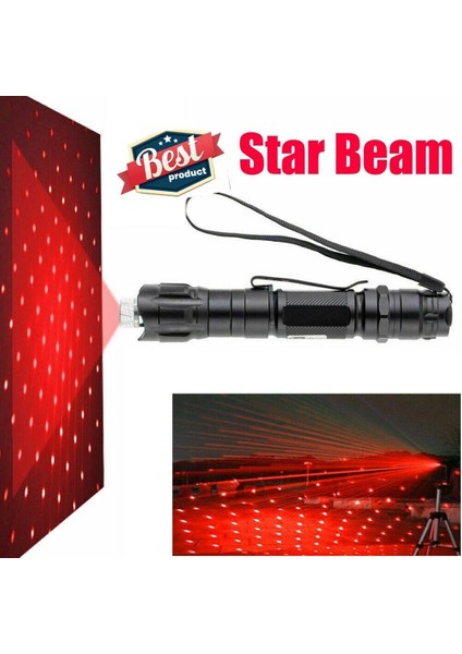 900 Mil Kırmızı Lazer Işaretleyici Pem Yıldız Işın Işık Astronomi Feneri Lazer 1mw (Yurt Dışından)