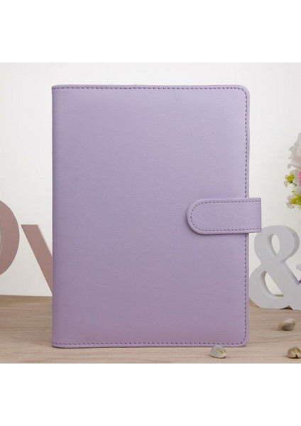A6 Purple A5 A6 Haftalık Aylık Planlayıcı Günlük Klasik Gevşek Yapraklı Halka Bağlamalı Defter Takvimi (Yurt Dışından)