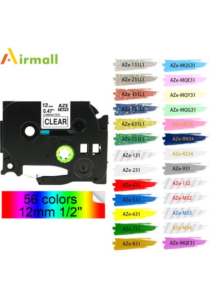 5 Paket Tarzı Beyaz Tze-Fa3 Üzerine Mavi Kumaş Brother Etiket Bant Yazıcı P-Touch TZE-231 Laminasyonlu 12MM Uyumlu TZE-231 - Türkçe E-Ticaret Ürün Başlığı (Yurt Dışından) fiyatları