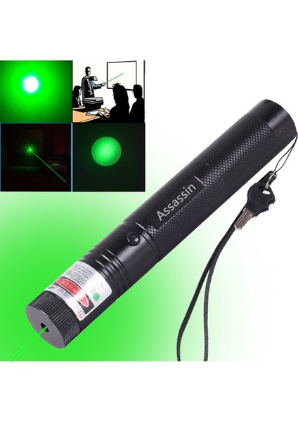 990 Mil Yeşil Lazer Işaretleyici Kalem Işık Yakınlaştırma Işını Şaşırtıcı Lazer, Pil Yok (Yurt Dışından)