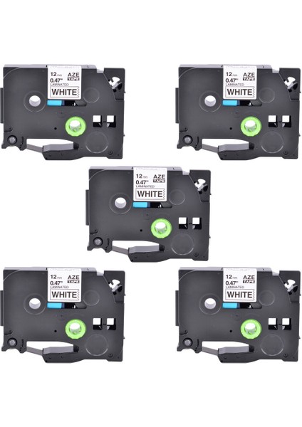 12MM TZ231 TZE231 Brother P-Touch Uyumlu Beyaz ZT231 Etiket Şeridi Siyah Baskı (Yurt Dışından) fiyatları