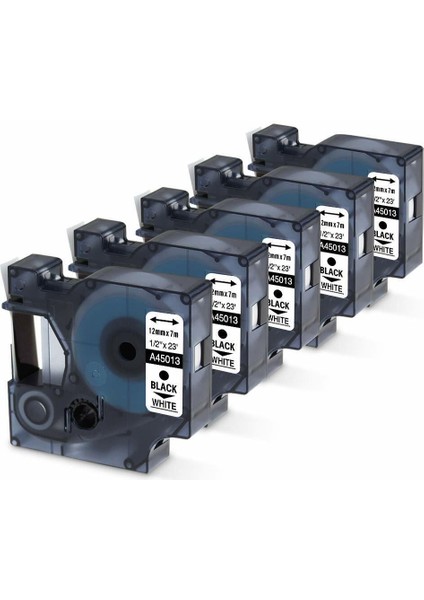 Dymo Etiket Bantı D1 S Siyah Beyaz Label Manager 160 Için (Yurt Dışından)