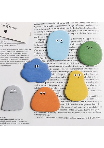 Açık Mavi Sevimli Şekilli N Defa Yapışkan Not Defteri Planlayıcı Sticker Ofis Okul Malzemeleri (Yurt Dışından) fiyatları