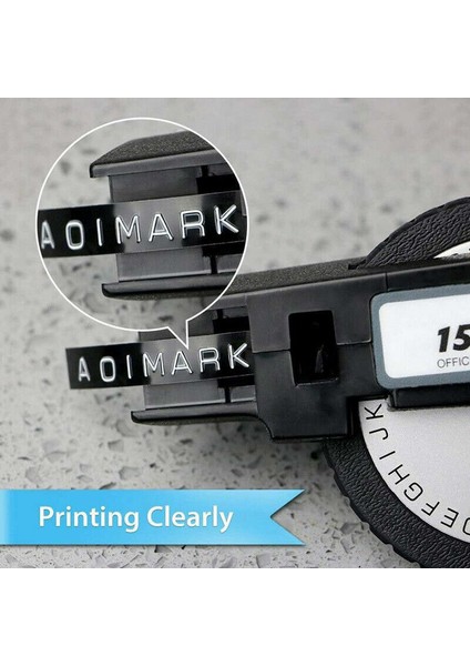 Daha Fazlasına Ihtiyacınız Varsa Bize Ulaşın 3D Plastik Kabartma Etiket Bandı Dymo Etiket Makinesi Bandı Yerine (Yurt Dışından) modelleri