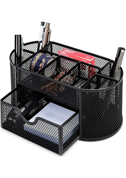 Masa Düzenleyici Aksesuarlar Metal Kalem Tutucu Masaüstü Mesh Depolama Mesh (Yurt Dışından)