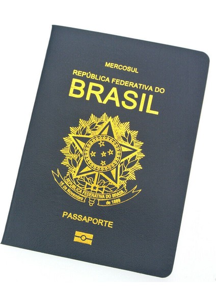 Brezilya Kuzey Kore Pasaport Defteri Taklit Seyahat Günlüğü Dergi Öğrenci Hediye (Yurt Dışından)