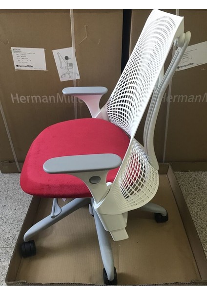Gri El Yapımı Koltuk Kılıfı Yastık Herman Miller Sayl Ev Ofis Görev Sandalyesi Için Uygun (Yurt Dışından) modelleri