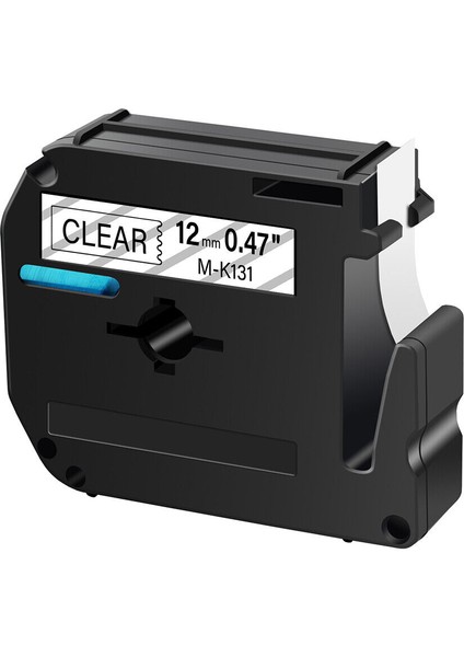 Brother P-Touch Pt-45 Pt-90 Etiket M-K131 MK-131 Siyah Şeffaf Bant Için 3 Paket (Yurt Dışından) modelleri