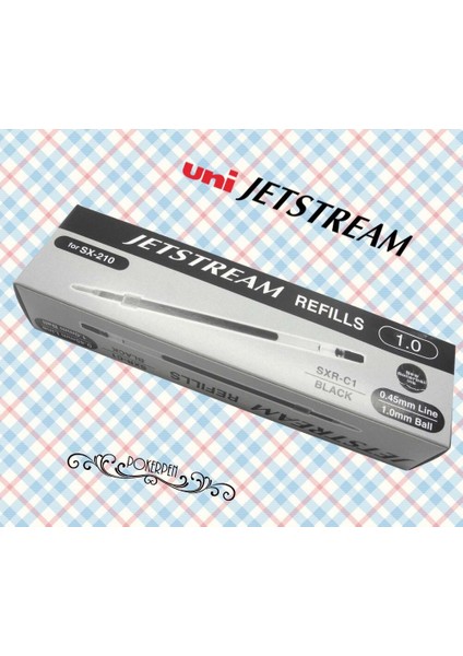 Ücretsiz Dolum Unı-Ball Jetstream Sxr-C1 Için SX-210 Top Kalem 1.0 Siyah Mürekkep (Yurt Dışından)