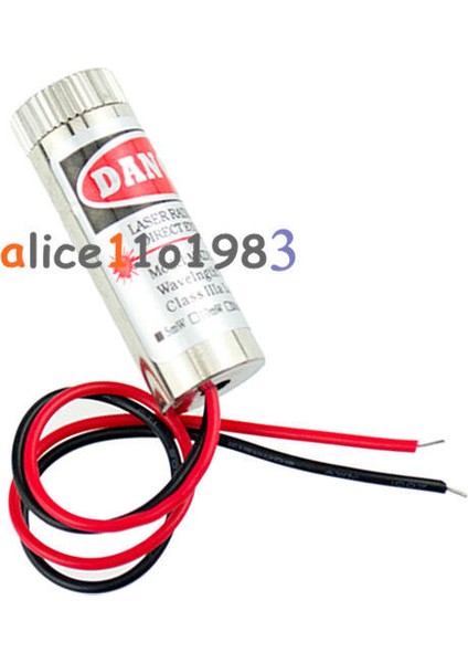 Mw Ayarlanabilir Kırmızı Lazer Modülü Odak Şerit Lens Lazer Başlığı (Yurt Dışından) fiyatları