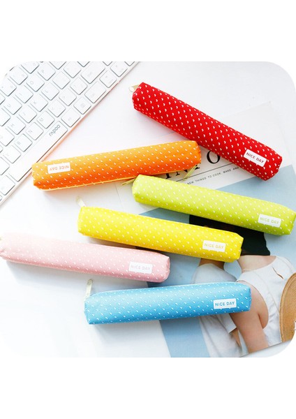 Mavi Sevimli Süper Ince Kalem Kutusu Sevimli Dalgalı Nokta Kalem Çantası Ofis Okul Malzemeleri Tr (Yurt Dışından) fiyatları