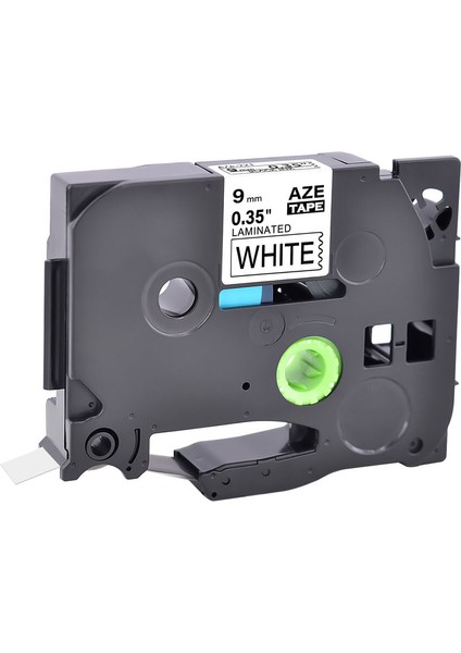 Brother TZ-221 TZE-221 P-Touch Ptrs Siyah Beyaz Etiket Şeridi 9mm (Yurt Dışından) fiyatları