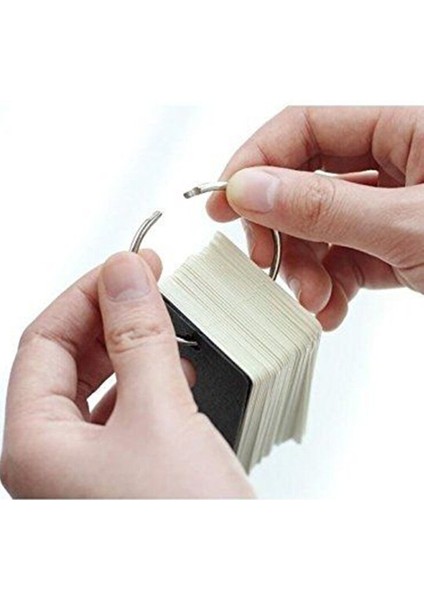 Kahverengi El Işlemeli Kağıt Flaş Kartlar Öğrenme Notları Metal Bağlayıcı Halka Kendin Yap Kırtasiye Seti (Yurt Dışından) fiyatları