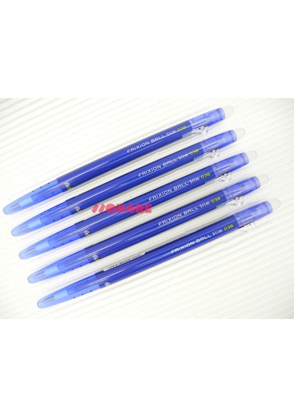 10 Adet Pilot Frixion Ball Sli Silinebilir Rollerball Kalem, Mavi (Yurt Dışından)