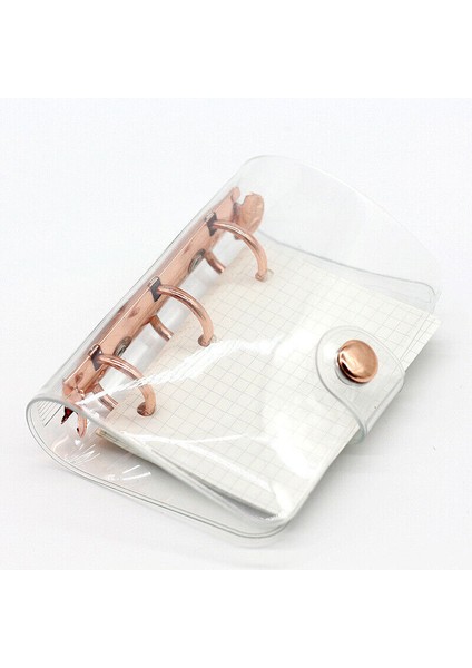 Altın Gül Kawaii M Delikli Defter Şeffaf Kapak Planlayıcı Dergi Bütçe Kitabı Aaa (Yurt Dışından)