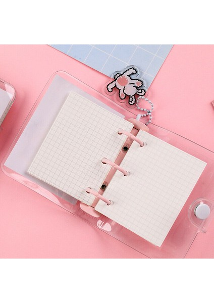 Altın Gül Kawaii M Delikli Defter Şeffaf Kapak Planlayıcı Dergi Bütçe Kitabı Aaa (Yurt Dışından) modelleri