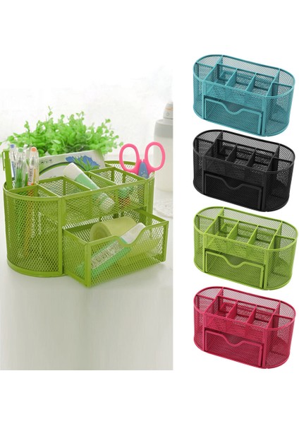Sıcak Pembe Kalem Metal Ofis Ağlı Kutu Masa Tutucu Düzenleyici Seti Kırtasiye Düzenleyici Mektup Tepsileri (Yurt Dışından) fırsatları