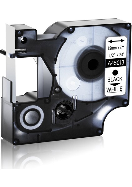 43613 6mm Beyaz Üzerine Siyah Dymo D1 Etiketmanager Etiketpoint mm Için Standart Etiket Şerit Kaseti (Yurt Dışından) fiyatları