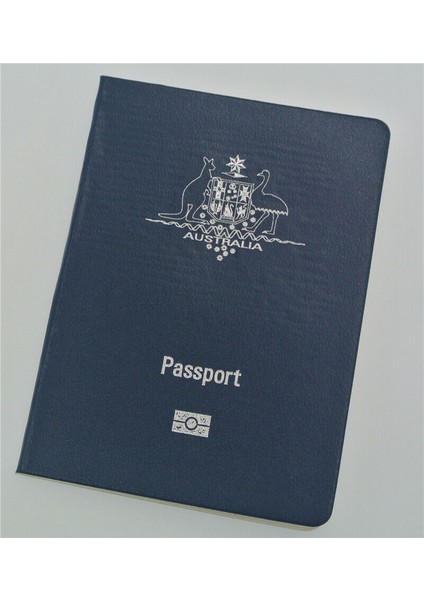 Avustralya Kuzey Kore Pasaport Defteri Taklit Seyahat Günlüğü Dergi Öğrenci Hediye (Yurt Dışından)