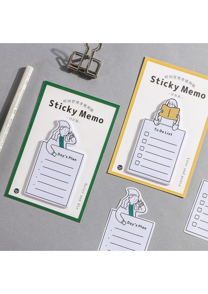 Haftalık Plan Zaman Yöneticisi N Defa Yapışkan Not Defteri Planlayıcı Çıkartmalar Ofis Okul Malzemeleri (Yurt Dışından) modelleri