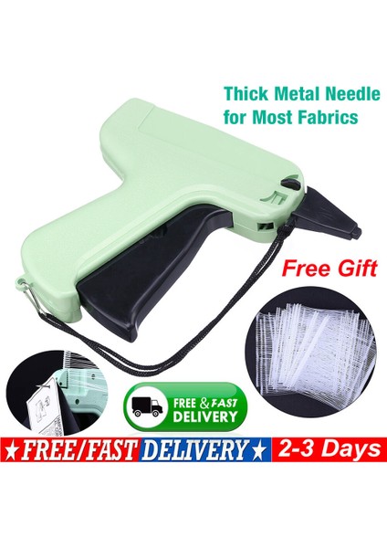 Giysi Etiketi Etiketleme Etiket Tabancası ile Dikenler + 5 Iğne (Yurt Dışından)