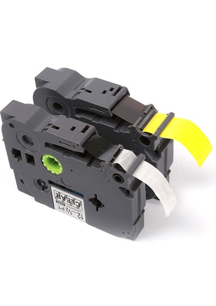 9 mm Tarzı Yeşil Bantta Siyah Kardeş Pt P-Touch Lamine Tze 8m Etiket Kartuşu Renkli (Yurt Dışından) fırsatları