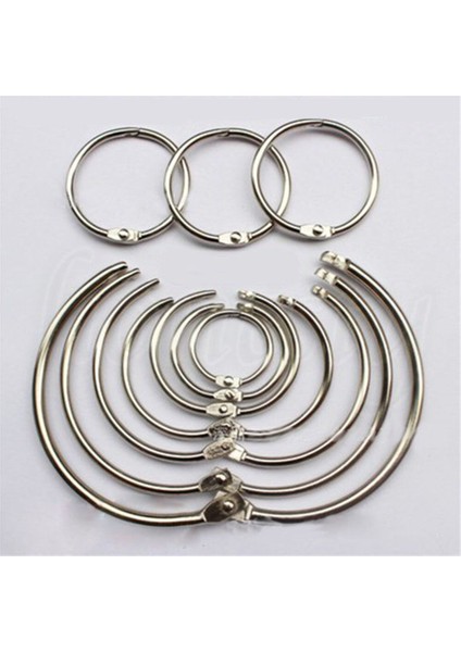 30 mm Metal Menteşeli Halka Defter Bağlayıcı El Sanatları Fotoğraf Albümü Bölmeli Anahtarlık Hatıra Defteri (Yurt Dışından) modelleri