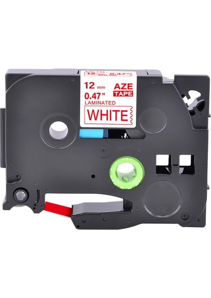 TZ232 TZE232 Beyaz Üzerine Kırmızı Brother P-Touch Etiket Yazıcı PT-D210 ile Uyumlu Tze Bant (Yurt Dışından)