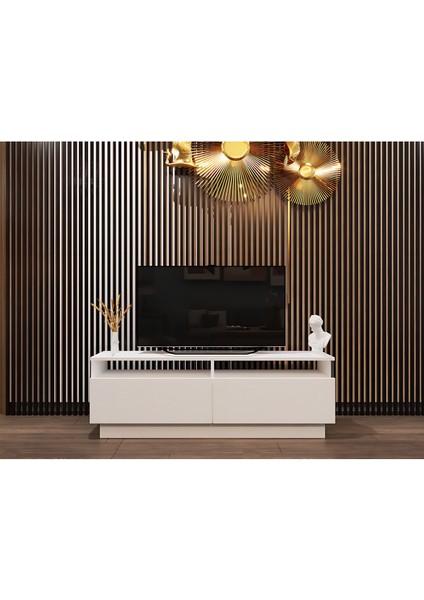 Albero Niche Tv Ünitesi 145 cm Beyaz