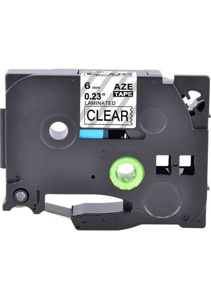 Brother TZE111 TZ111 P-Touch Için 1pk Siyah Baskı Şeffaf Etiket Bandı (Yurt Dışından) modelleri