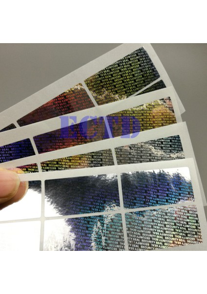 Hologram Garantili Güvenlik Mührü Etiketi 40*20MM (Yurt Dışından)
