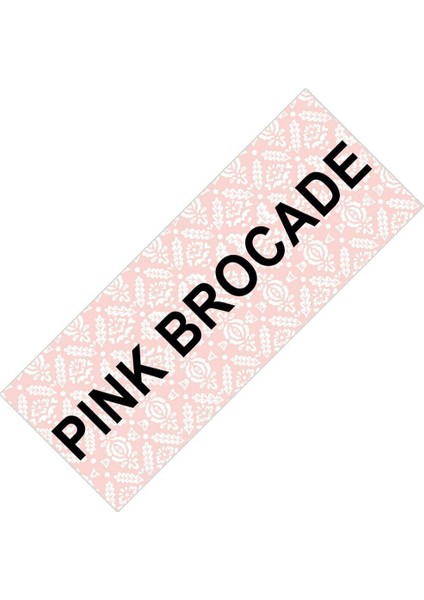 18 mm Tarzı Pembe Brokar Epson L L Etiket Bandı LC-4WBN mm ile Uyumlu SS12KW SS9KW (Yurt Dışından)