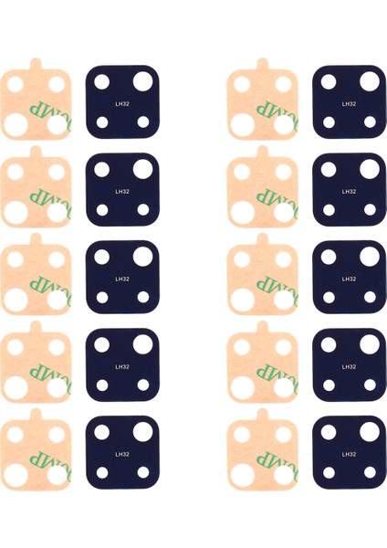 Huawei Mate 30 Için 10 Adet Arka Kamera Lensi (Yurt Dışından)