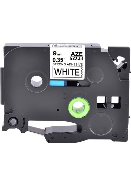 Brother Pt Için 1pk 9mm Ekstra Güçlü Siyah Beyaz Etiket Şeridi TZE-S221 (Yurt Dışından) modelleri