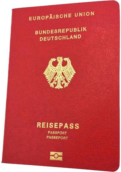 Alman Yeni Ver. Kuzey Kore Pasaport Defteri Taklit Seyahat Günlüğü Dergi Öğrenci Hediye (Yurt Dışından)