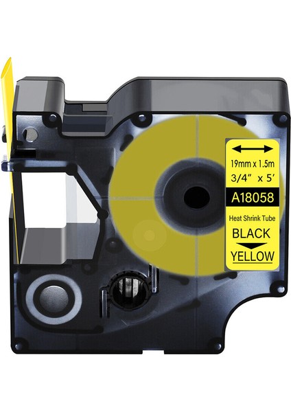 Dymo Rhino Isı Büzüşme Tüp Endüstri Etiket Bantı x 5' (Yurt Dışından) modelleri
