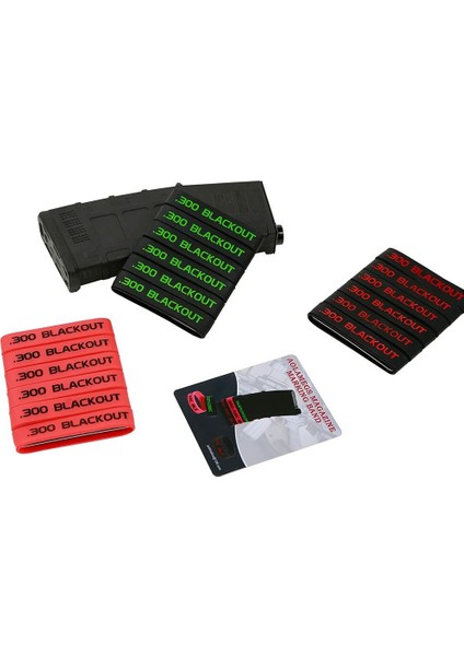 Kırmızı/siyah-Beyaz 6'lı Paket Aolameg Blackout Dergiler Için Bandaj Kauçuk Bantlar - E-Ticaret Ürün Başlığı (Yurt Dışından) modelleri