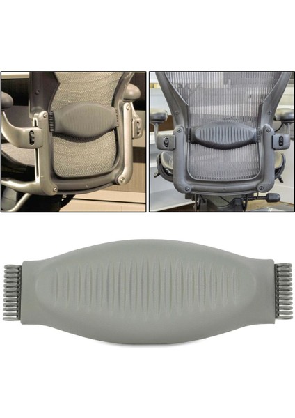 Herman Miller Aeron Koltuk Için Yeni Gri Lomber Destek Ped Boyutu B (Yurt Dışından) fiyatları