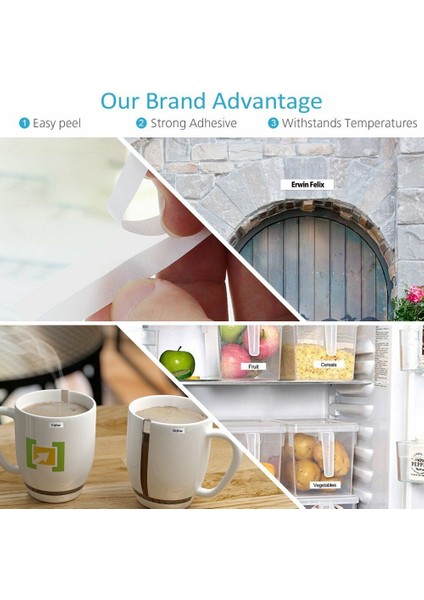 9 Adet 9mm Dymo Etiket Yöneticisi Için D1 Etiket Bandı S Siyah Beyaz Lot (Yurt Dışından) fırsatları