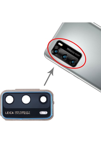 Huawei P40 Için Kamera Lens Kapağı (Yurt Dışından)