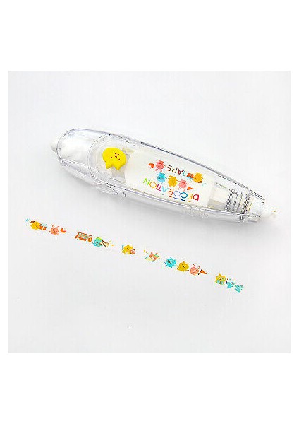 P Sevimli Hayvanlar Baskılı Dekoratif Düzeltici Bant Defter Kırtasiye (Yurt Dışından)